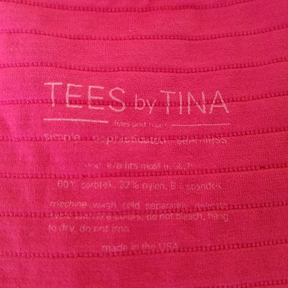 Sorbtek SS Cut Out Back Top Barbiecore Pink Fashion - Picture 6 of 7